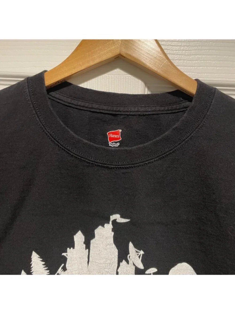 Fortnite Nike Just Eliminate It T-Shirt Men's Size XL Black Hanes Tagless Gaming